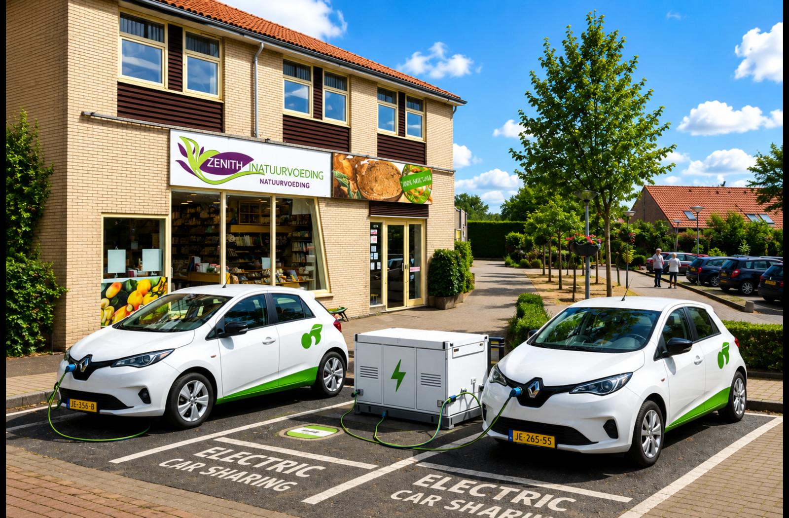 Duurzame mobiliteit en deelauto's